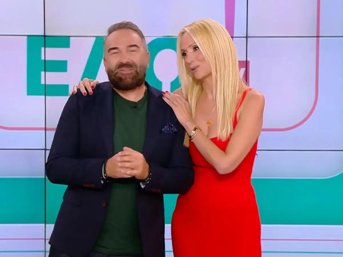Ανακοινώθηκε σήμερα στον Γρηγόρη Γκουντάρα και τη Ναταλί Κάκκαβα η διακοπή της εκπομπής τους. Ο Θέμης Μάλλης προχωρά σε σαρωτικό ανασχηματισμό του προγράμματος