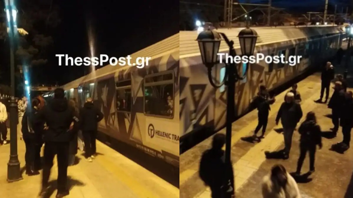 Εγκλωβισμένοι στην Οινόη πάνω από 400 άνθρωποι! Η βλάβη στο τρένο το βράδυ της Παρασκευής προκάλεσε οργή στους ταξιδιώτες