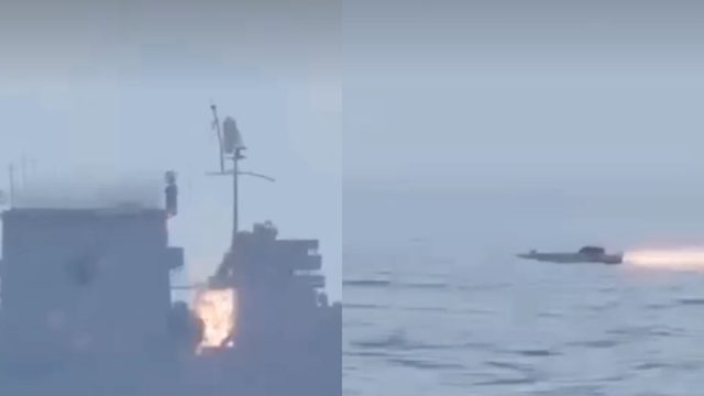 Κυκλοφορεί βίντεο με Ιρανικό Drone να χτυπάει πλοίο υποστήριξης των Αμερικανών