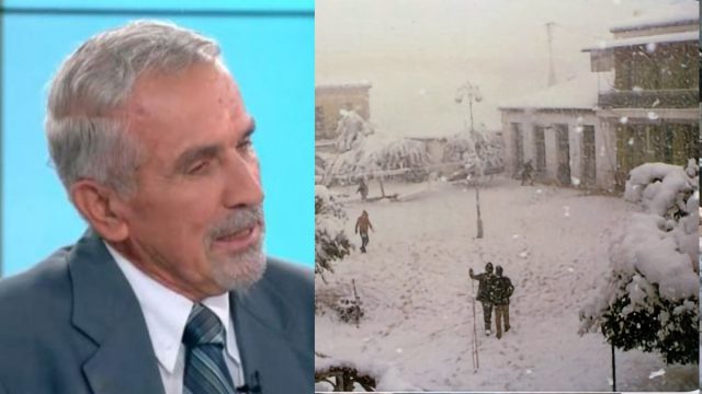 Καιρός: Η σύγκριση του Νίκου Καντερέ που προβληματίζει – Το 1987 είχαμε μέτρα χιόνι, φέτος αναζητούμε τη βροχή