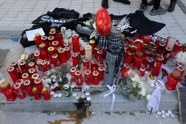 Το σημείο όπου σκοτώθηκε ο 20χρονος στην Καλαμαριά INTIME