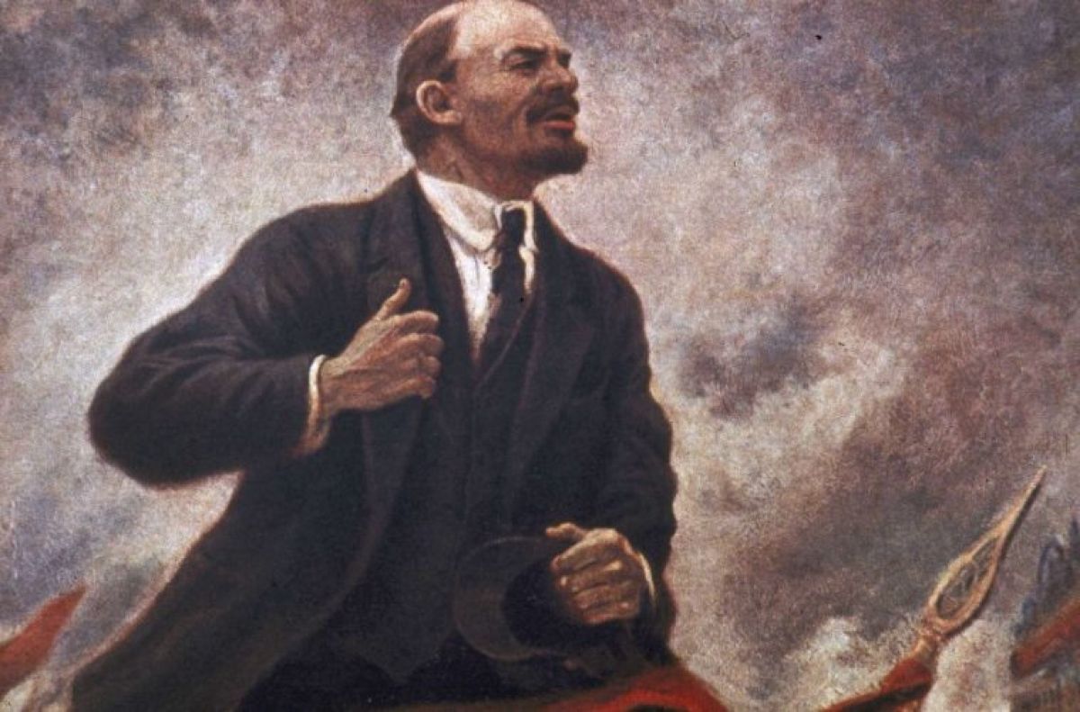 Η ανακοίνωση του Βλαντιμίρ Λένιν