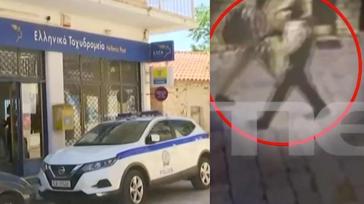 Ληστεία στο Λουτράκι: Βίντεο ντοκουμέντο με όλες τις κινήσεις των ληστών στα ΕΛΤΑ