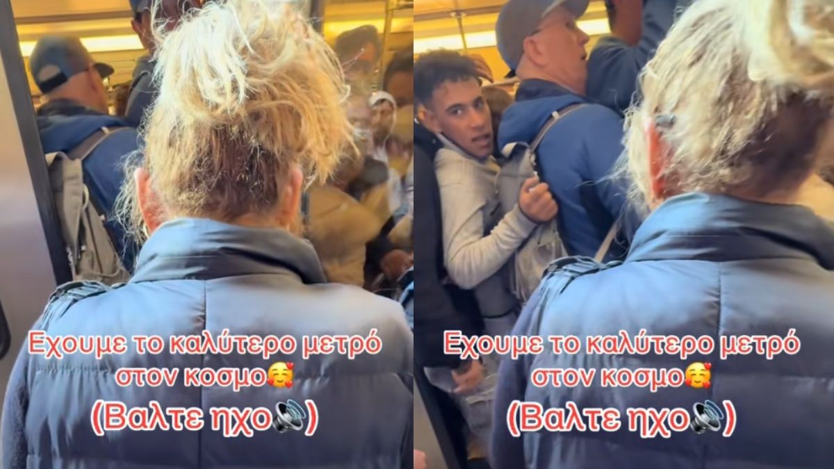 Τραγικές καταστάσεις στο Μετρό της Αθήνας: Δεν κλείνει η πόρτα στο βαγόνι από τους υπεράριθμους επιβάτες