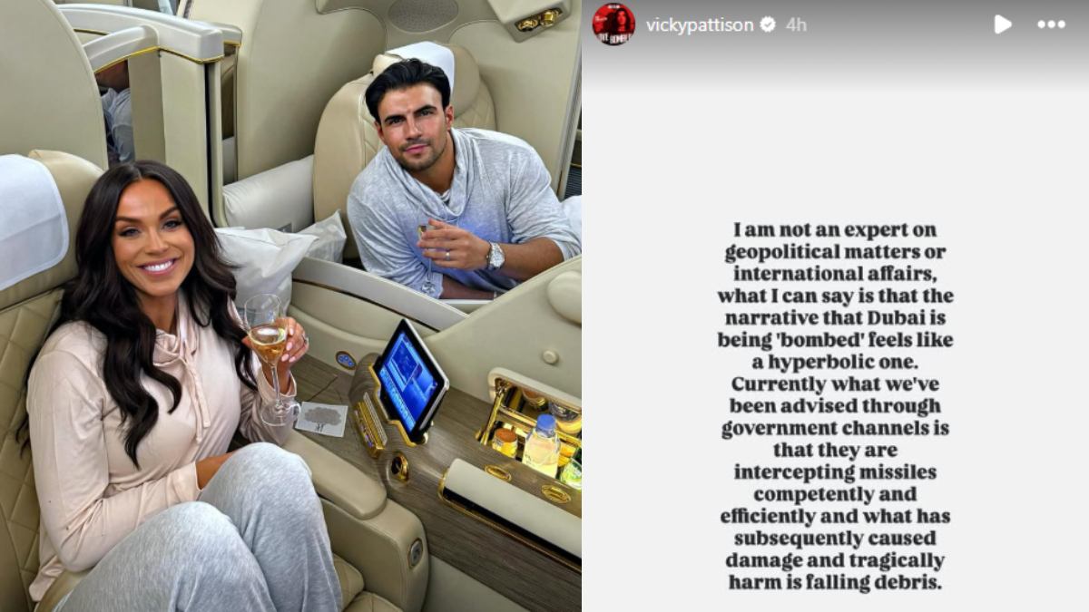 Η Vicky Pattison ενημερώνει τους ακολούθους της μέσω stories