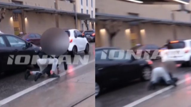 Σοκ στην Πάτρα: Νεαροί έπεσαν από ηλεκτρικό πατίνι που επέβαιναν «δικάβαλο» την ώρα που δημοσιογράφος μετέδιδε ρεπορτάζ
