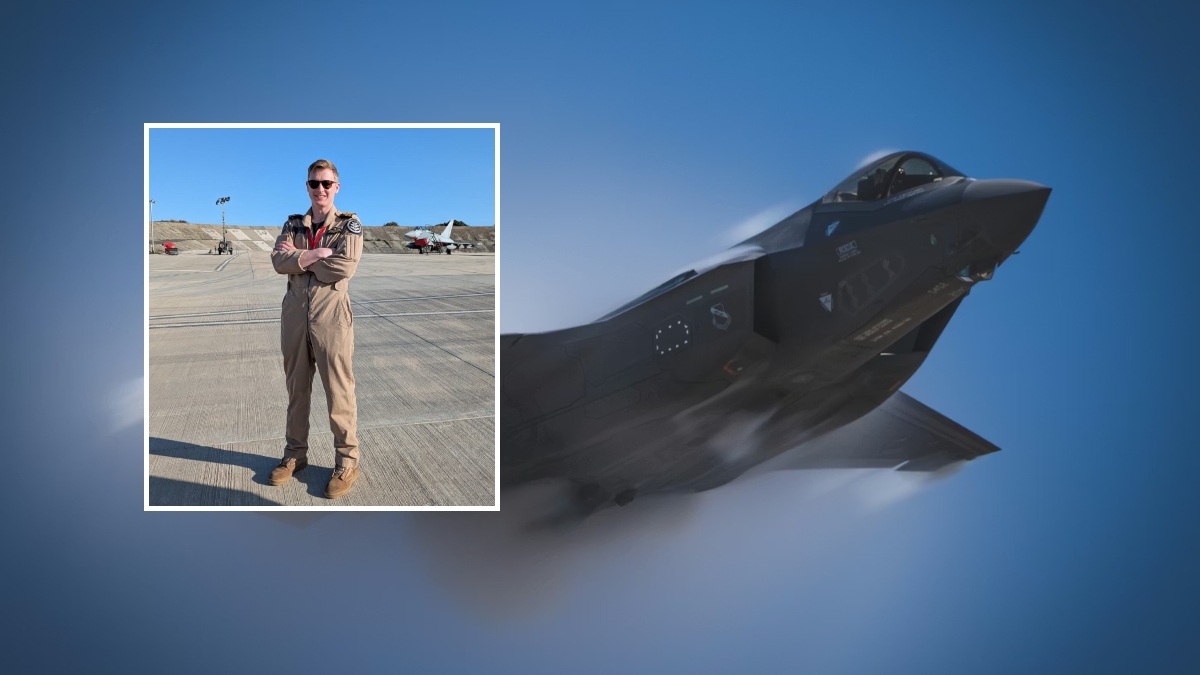 Αυτός είναι ο Βρετανός πιλότος F-35 που κατέρριψε drone Shahed στην Κύπρο – Το γιόρτασε με κυπριακή μπίρα