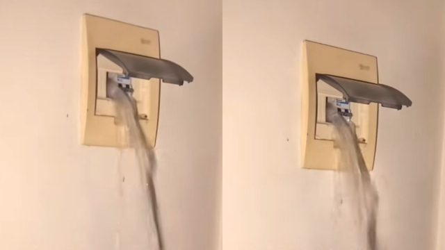 Μα πώς; Ηλεκτρονικός πίνακας σπιτιού έχει διαρροή… νερού!