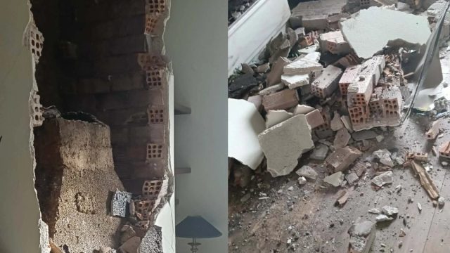 Σοκ στην Πρέβεζα: Κεραυνός χτύπησε ένα σπίτι και το «έκοψε στα δύο» – Συγκλονιστικές εικόνες από την καταστροφή