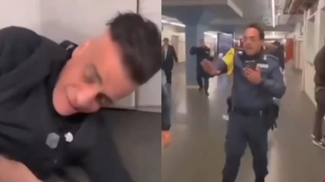 Εικόνες σοκ στο μετρό της Ρώμης όταν πλακώθηκαν στο ξύλο πορτοφολάδες με απλούς πολίτες