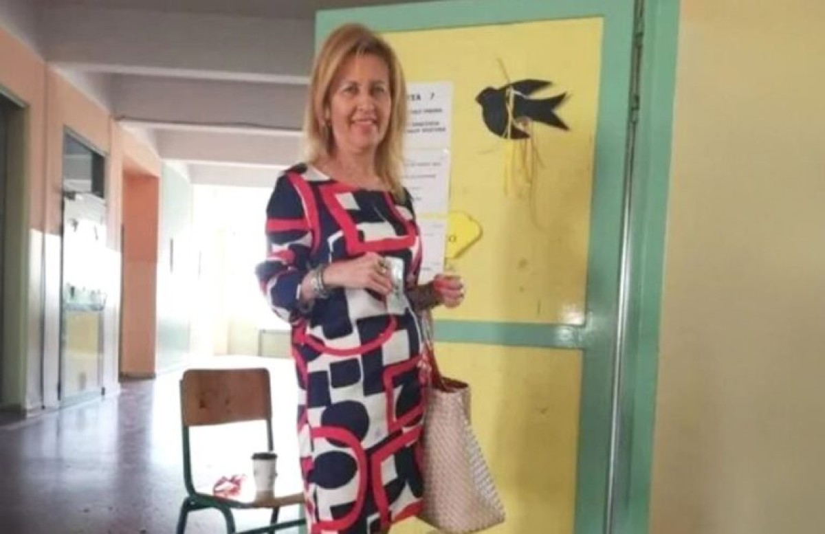 Η εκπαιδευτικός Σοφία Χρηστίδου