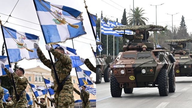 Μεγαλειώδης η στρατιωτική παρέλαση στην Αθήνα για την 25η Μαρτίου: Ποια νέα οπλικά συστήματα παρουσιάστηκαν