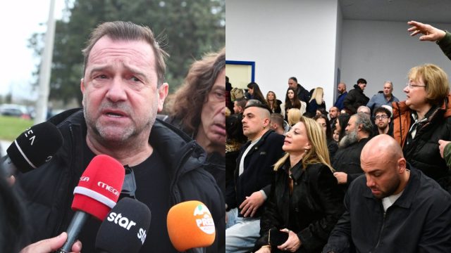 Νίκος Πλακιάς: «Ήρθα σήμερα για να δικάσω και θα δικάσω» – Διαμαρτυρίες συγγενών για τη χωρητικότητα