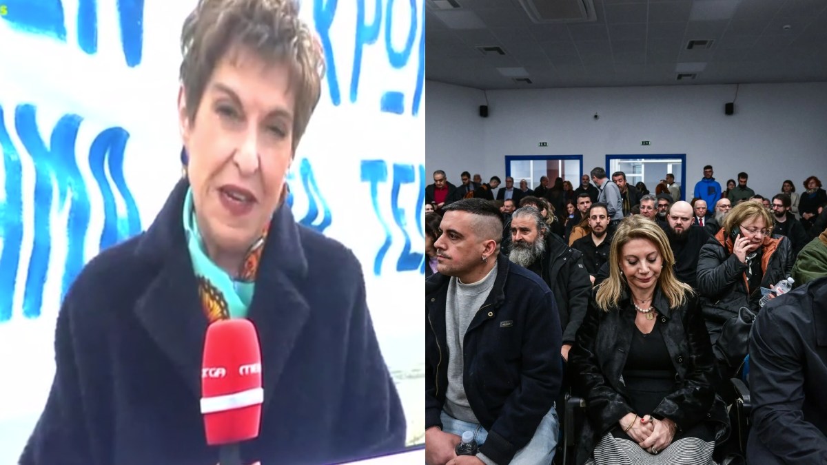 Τέμπη: «Μέχρι και η 17Ν έκατσε στο εδώλιο και ας έφαγε βρισίδι» – Η στιγμή που η Ιωάννα Μάνδρου ξεσπάει on air