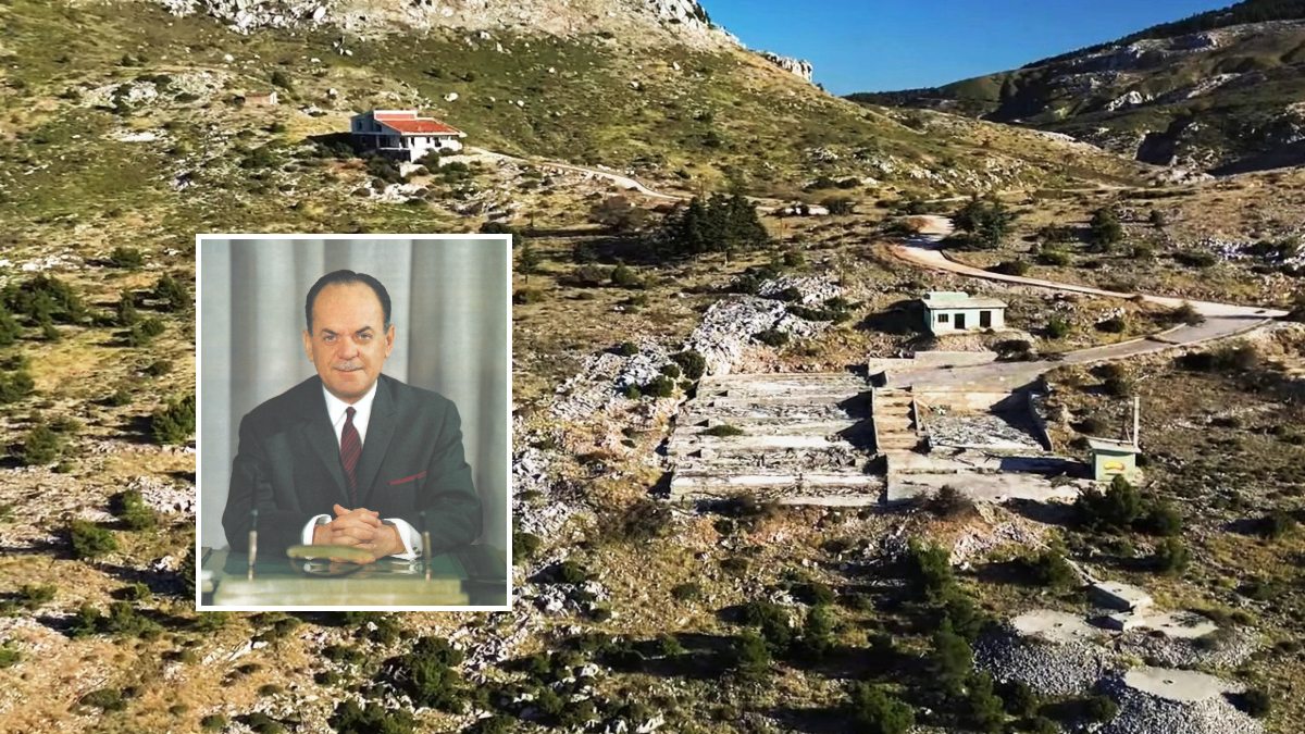 «Το ορεινό καταφύγιο της Χούντας»: Η Βίλα του Παπαδόπουλου στα 1.050 μέτρα στην Πάρνηθα προκαλεί ανατριχίλα