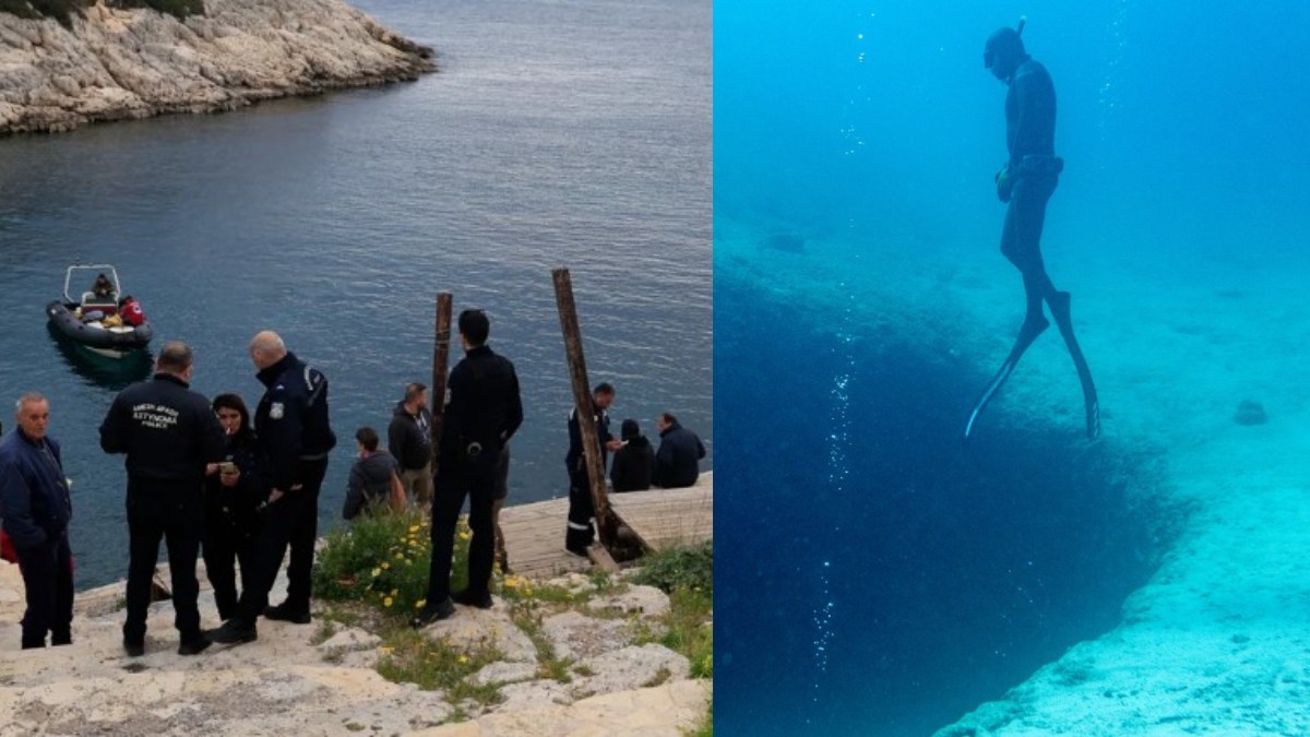 Βουλιαγμένη: Αυτό είναι το «Πηγάδι του Διαβόλου» που χάθηκε ο δύτης – Συγκλονιστικά βίντεο