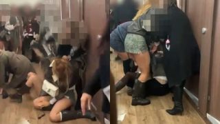 Από τις τουαλέτες στα φορεία: Bίντεο-σοκ με άγριο μαλλιοτράβηγμα γυναικών στο Ηνωμένο Βασίλειο