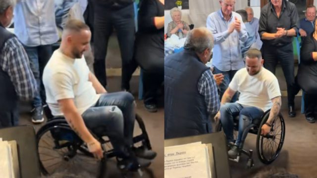 Δεν θέλει πόδια το ζεϊμπέκικο αλλά ψυχή και ιδού η απόδειξη