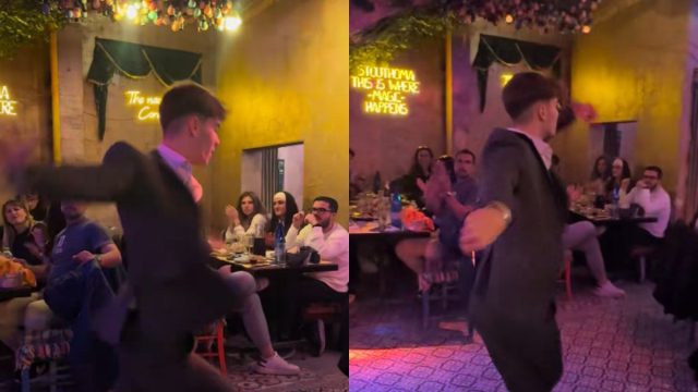 Αυτό θα πει ζεϊμπέκικο: Η στιγμή που ολόκληρο το μαγαζί ξέσπασε σε χειροκροτήματα