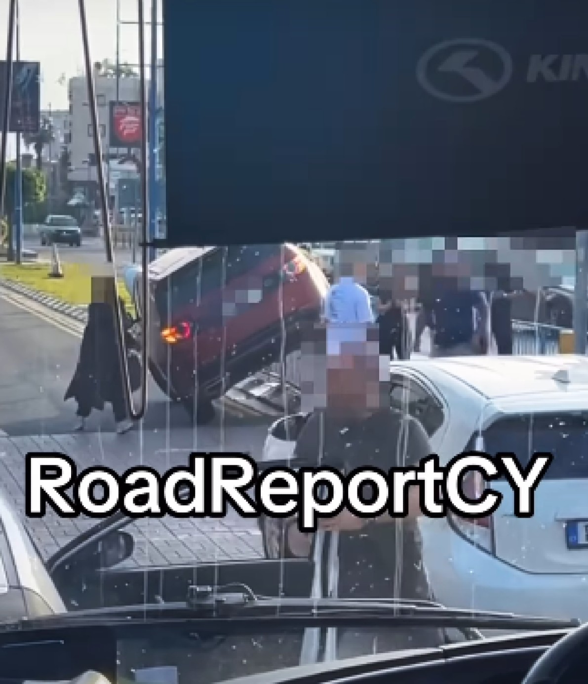 Στιγμές από το τροχαίο
