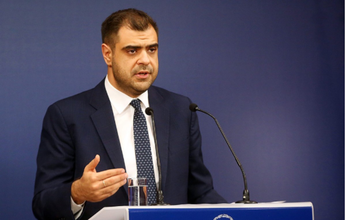 Ο κυβερνητικός εκπρόσωπος Παύλος Μαρινάκης