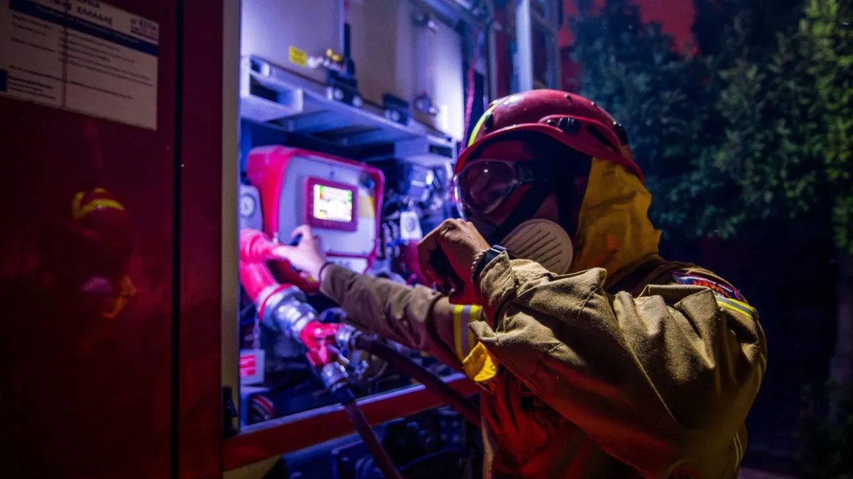 Θόρυβος της έκρηξης ήταν ισχυρός, η κατάσταση τέθηκε σχετικά γρήγορα υπό έλεγχο