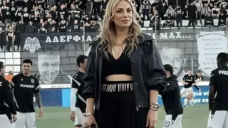 Ποια είναι η Γεωργία Νταγάκη; Η γυναίκα που εισέβαλε στον τελικό του Κυπέλλου και έκανε 22.000 οπαδούς να παραμιλάνε!