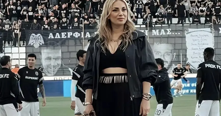 Ποια είναι η Γεωργία Νταγάκη; Η γυναίκα που εισέβαλε στον τελικό του Κυπέλλου και έκανε 22.000 οπαδούς να παραμιλάνε!