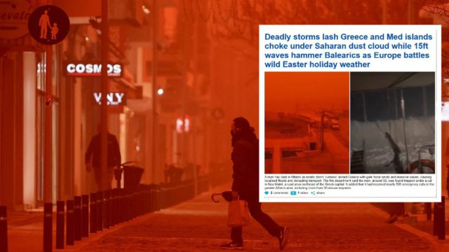 Στο «μικροσκόπιο» των διεθνών ΜΜΕ η βιβλική καταστροφή στην Ελλάδα: Η Daily Mail περιγράφει τον εφιάλτη της κακοκαιρίας «Erminio»