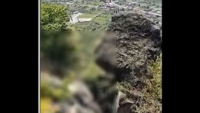 Τραγωδία στα Μετέωρα: Σοκάρει το βίντεο από την πτώση της 66χρονης στον γκρεμό