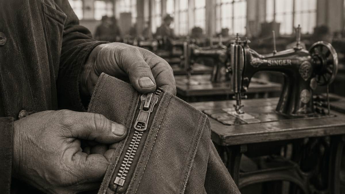 Χρειάστηκαν χρόνια μέχρι το φερμουάρ να βρει τη θέση του στην αγορά