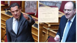 Σάλος με τις δηλώσεις του Γεωργιάδη για τον Λαζαρίδη: «Μπορεί να είναι υπουργός χωρίς πτυχίο, δεν απαγορεύεται»