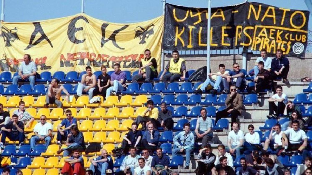 Η ημέρα που ΑΕΚ και Παρτιζάν έγιναν «ένα» κάτω από τις σειρήνες