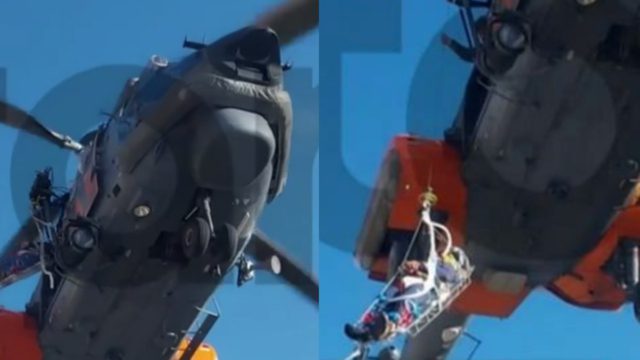 Δραματικές στιγμές στο Αγρίνιο: Βίντεο ντοκουμέντο από τη μεγάλη επιχείρηση διάσωσης του 56χρονου