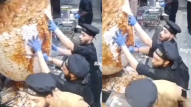 Η απίστευτη στιγμή που γιγαντιαίος γύρος παραλίγο να πλακώσει τους ψήστες – Δείτε το viral βίντεο