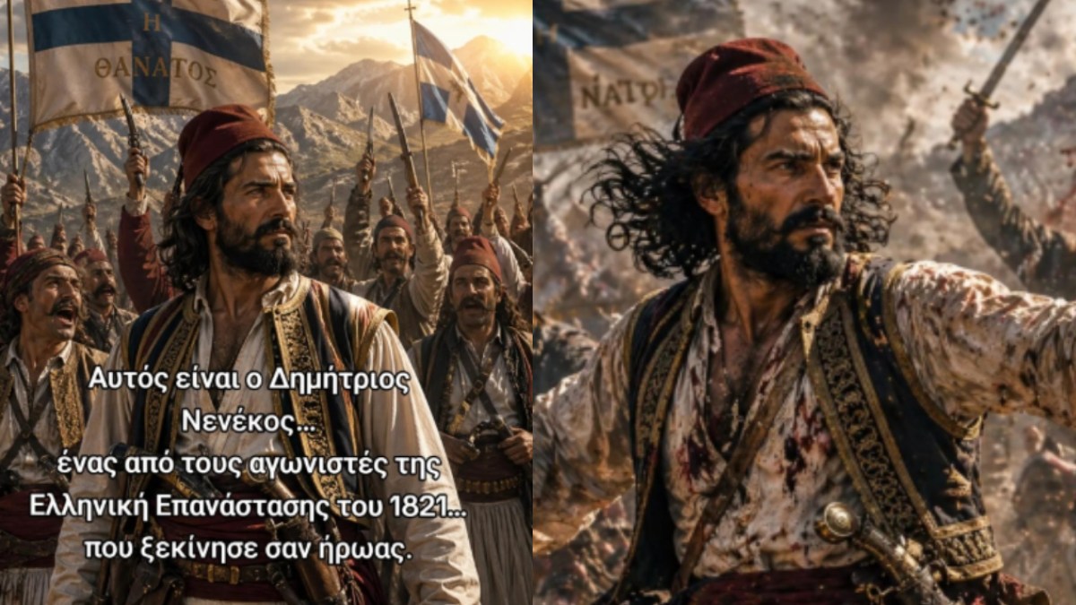 Ποιος αληθινά ήταν ο Νενέκος; Ξεκίνησε από ήρωας της επανάστασης του 1821 και κατέληξε φίλος του Ιμπραήμ! Ποιο ήταν το τέλος του;
