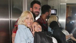 Ο Δημήτρης Αλεξάνδρου, η Ιωάννα Τούνη και η Δήμητρα Αλεξανδράκη