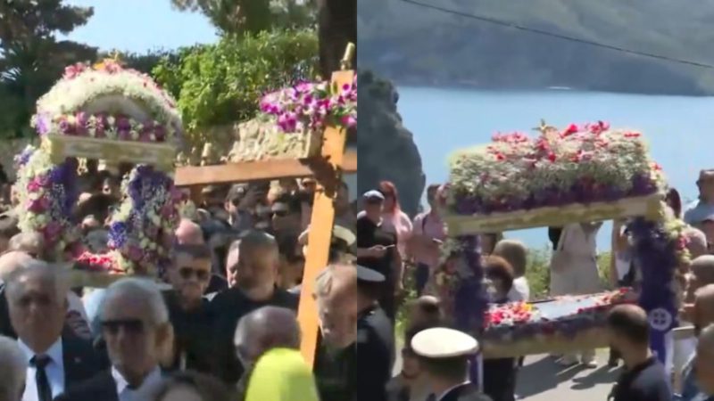 Μεγάλη Παρασκευή: Έγιναν οι πρώτες περιφορές Επιταφίων – Η κατάνυξη στον Προφήτη Ελισσαίο και τη Μητρόπολη