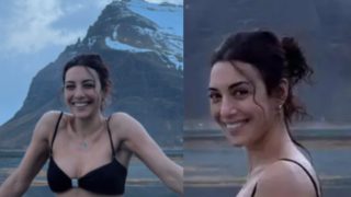 Μοναδική Ευγενία Σαμαρά: Έβαλε το μπικίνι της και βούτηξε στους -3 °C, εικόνες που «κόβουν την ανάσα»