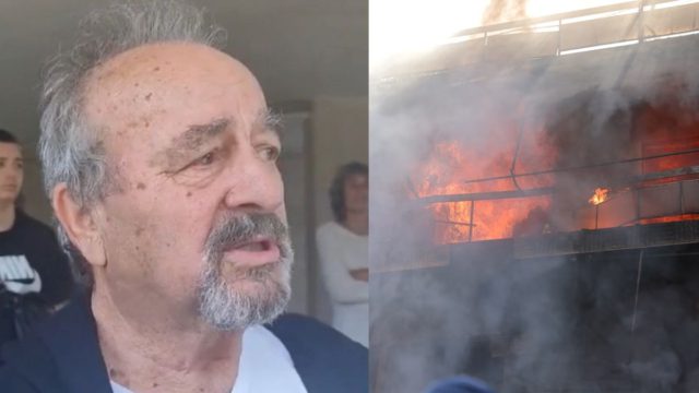 Δραματικές εξελίξεις στο Ίλιον: Η φωτιά έκαψε όλη την πολυκατοικία  – Συγκλονίζουν οι μαρτυρίες των κατοίκων