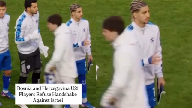 «Ψυχρός Πόλεμος» στο γήπεδο: Οι Βόσνιοι αρνήθηκαν τη χειραψία με τους Ισραηλινούς!