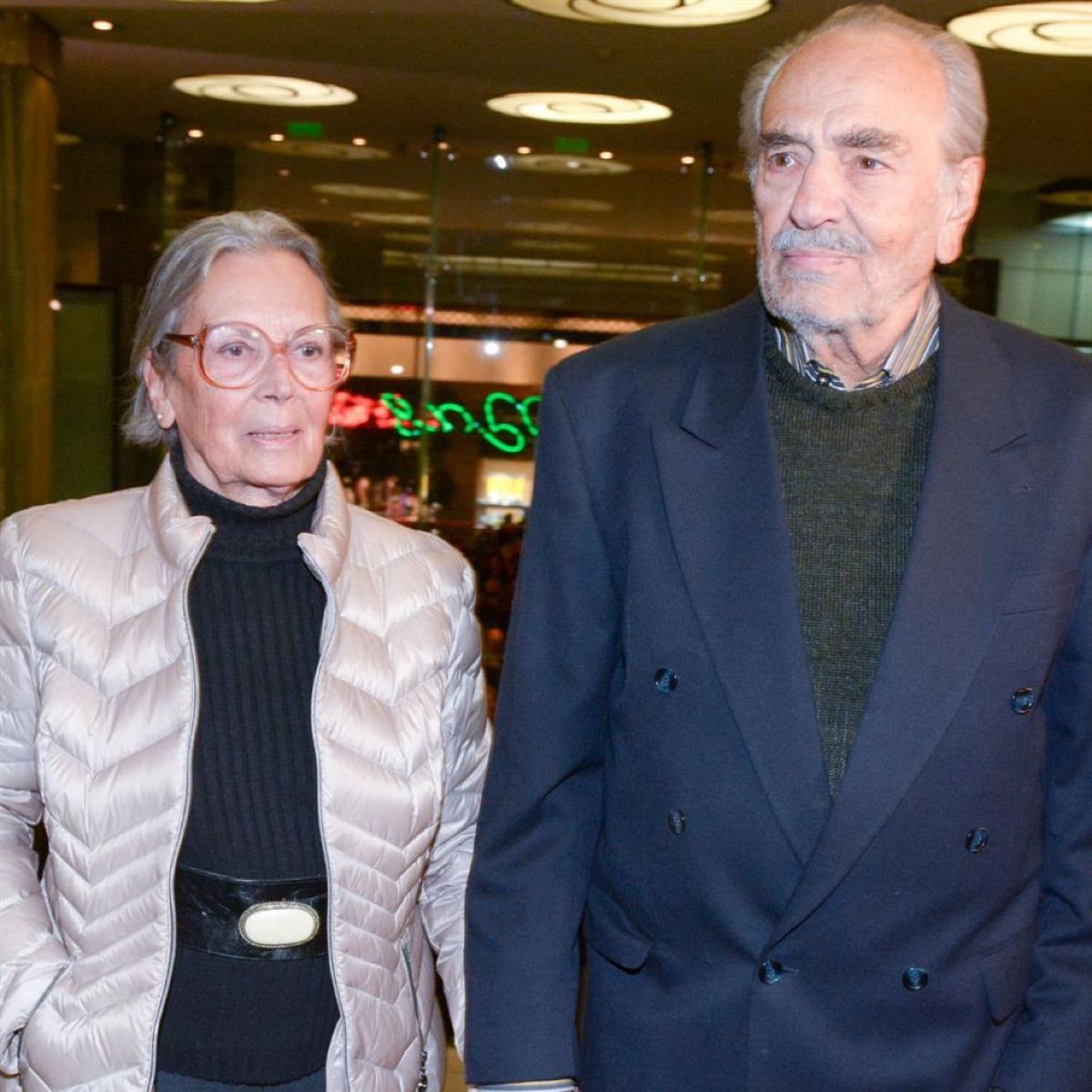 Δημήτρης Καλλιβωκάς με τη σύζυγό του
