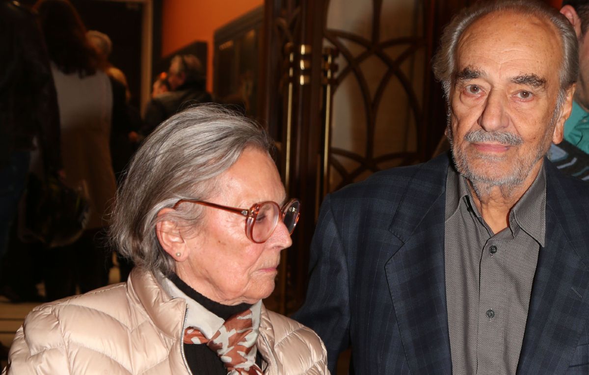 Δημήτρης Καλλιβωκάς με τη σύζυγό του
