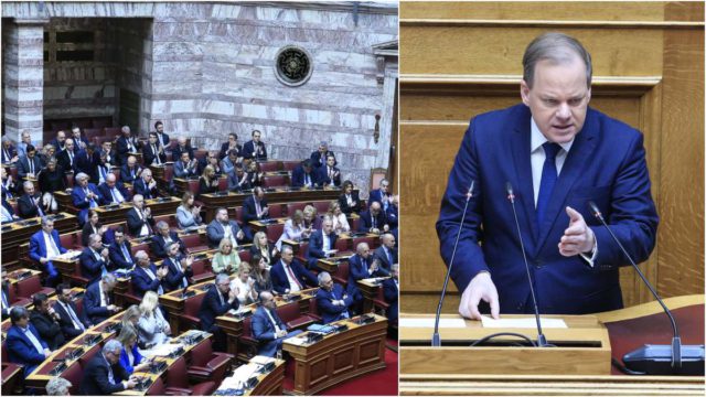 ΟΠΕΚΕΠΕ: Αποθεώθηκε από τους βουλευτές της Νέας Δημοκρατίας ο Κώστας (Αχιλλέα) Καραμανλής