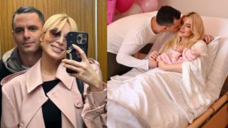 Ο Παναγιώτης Κουτσούμπης ποζάρει με τη χαρακτηριστική μπλούζα «daddy» γιορτάζοντας τον ερχομό της κόρης του.