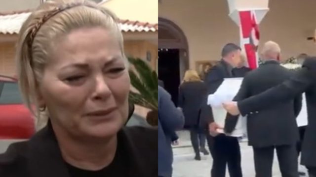 Σπαραγμός και οδύνη στη κηδεία της 19χρονης Μυρτούς – Τραγική φιγούρα η χαροκαμένη μάνα, φώναζε το όνομά της