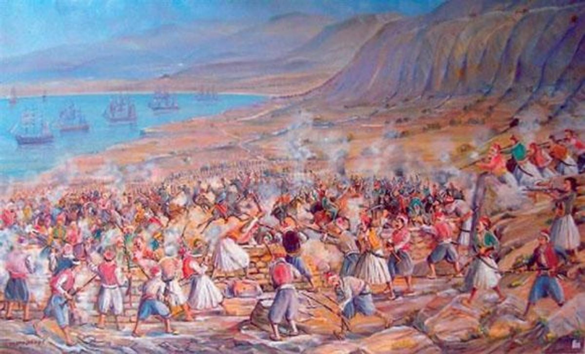 Οι Έλληνες, περίπου 3.000 έως 3.500 άνδρες, είχαν οχυρωθεί στους λόφους γύρω από το Κρεμμύδι