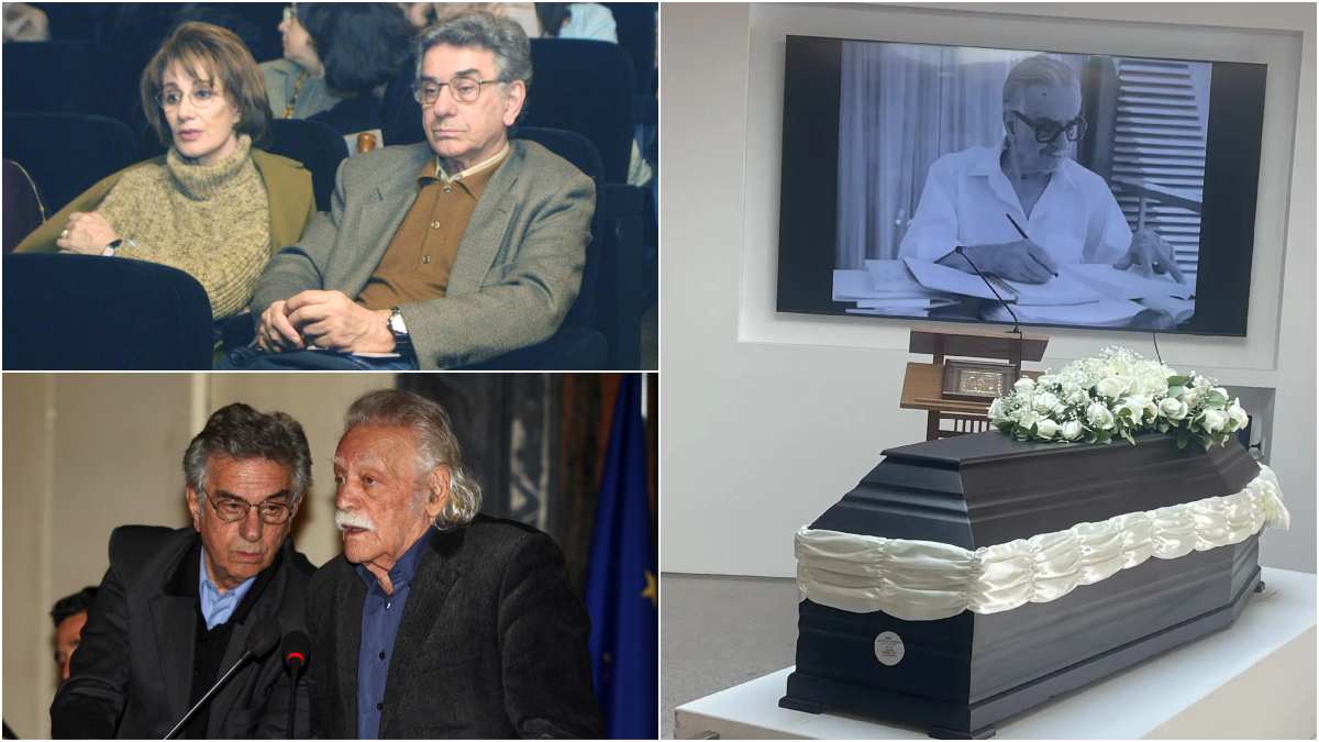 Στέφανος Ληναίος: Σε κλίμα συγκίνησης το τελευταίο αντίο στο Αποτεφρωτήριο της Ριτσώνας – Toν αποχαιρέτησαν με τραγούδια Θεοδωράκη, Χατζηδάκι και Λοΐζου
