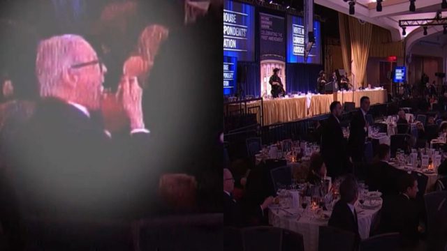 Πυροβολισμοί διέκοψαν το δείπνο στον Λευκό Οίκο, αλλά άνδρας συνέχισε να τρώει: «Δεν θα ξάπλωνα με το καινούργιο σμόκιν»