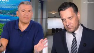 Βγήκε από το ρούχα του ο Γιώργος Λιάγκας με τον Άδωνι Γεωργιάδη